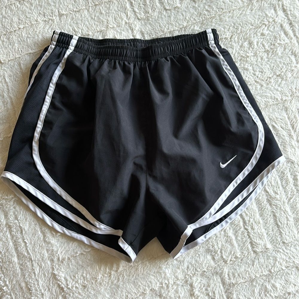 ‎Nike dri-fit black lined running workout shorts. Size X-Small